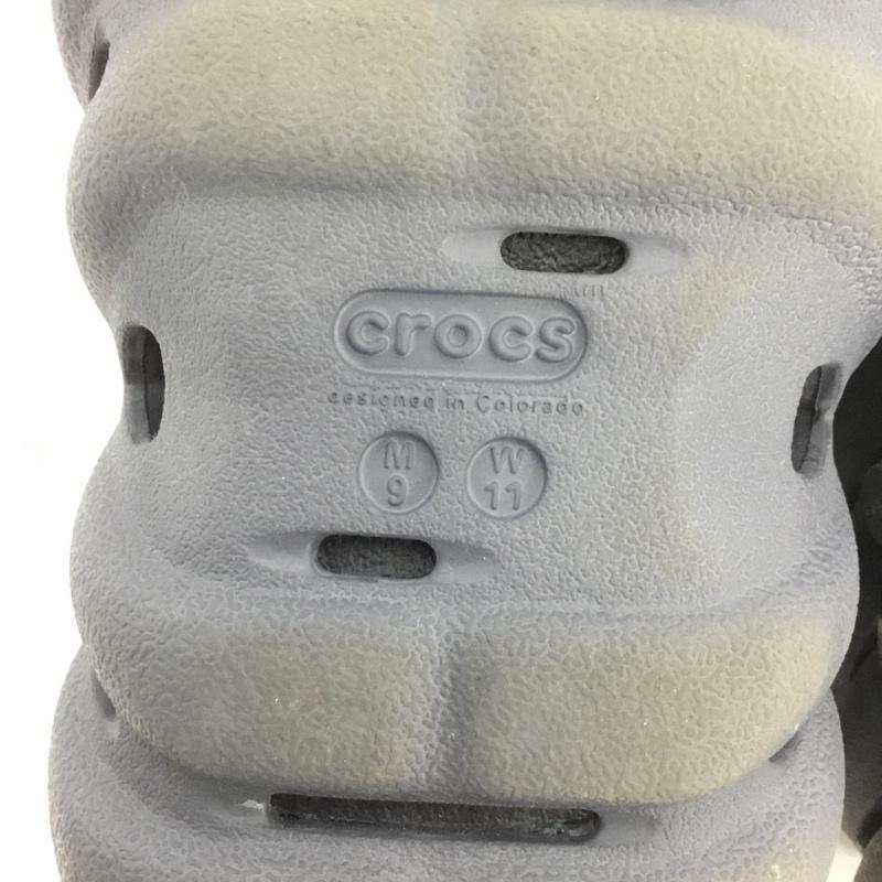 クロックス crocs サンダル サンダル ECHO CLOG M9 ロゴ、文字 紺 / ネイビー / メンズ USED 古着 中古 10128983