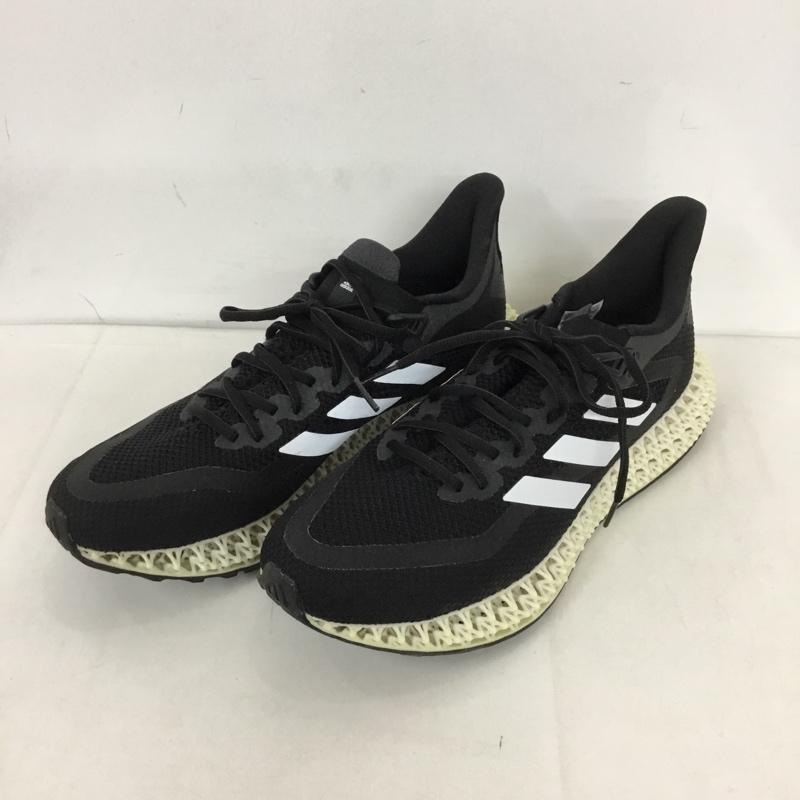 アディダス adidas スニーカー スニーカー GX9249 4DFWD2 ランニングシューズ 28cm 28.0cm ロゴ、文字 黒 / ブラック / X 白 / ホワイト / メンズ USED 古着 中古 10128817
