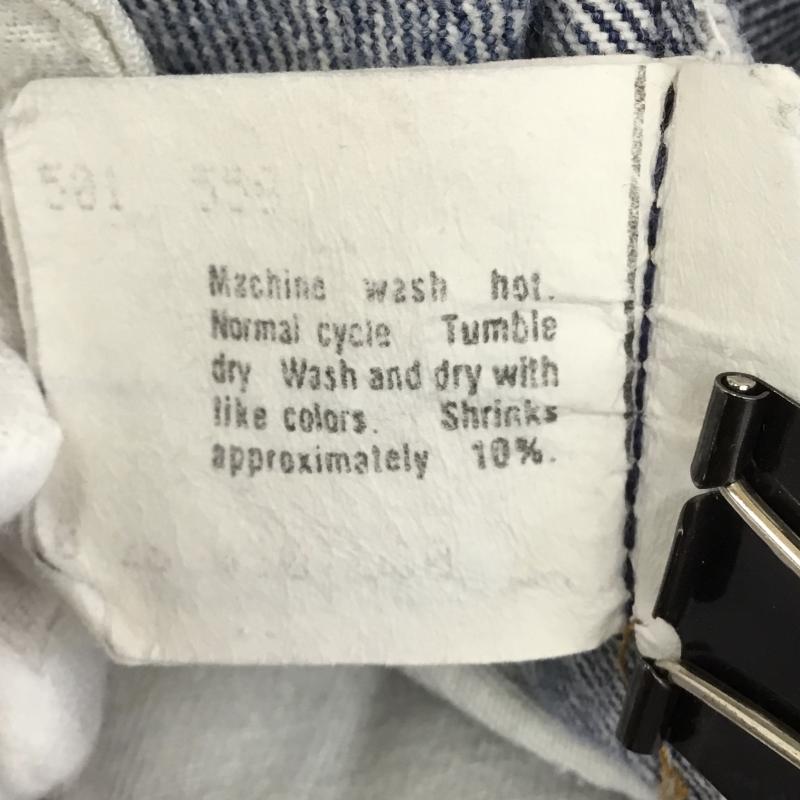リーバイス Levi s パンツ デニム、ジーンズ ボタン裏558 30インチ 無地 青 / ブルー / メンズ USED 古着 中古 10134248