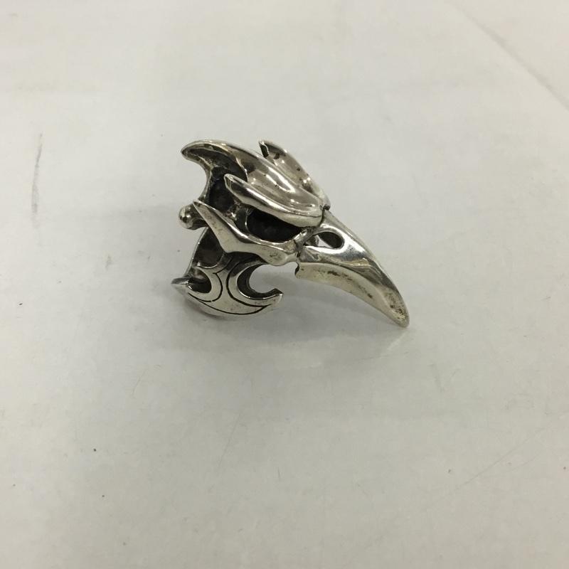 クレイジーピッグ CRAZY PIG アクセサリー 指輪 イーヴル バード スカルリング シルバー 21号 銀 / シルバー / メンズ USED 古着 中古 10125228