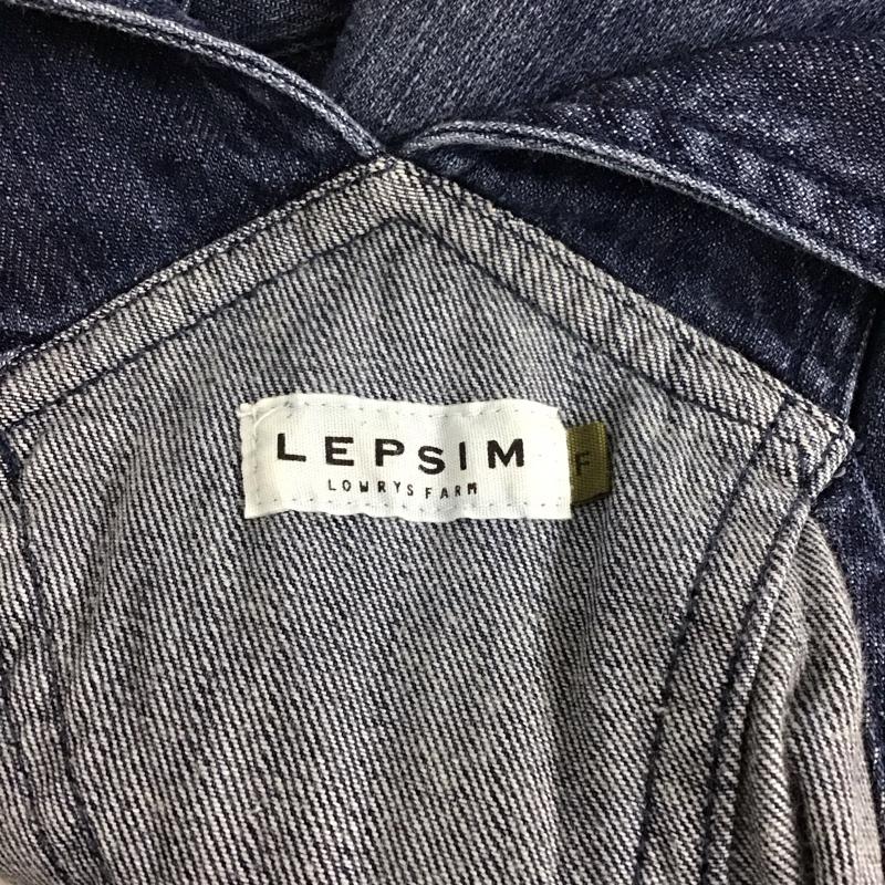 レプシィム LEPSIM サロペット・オーバーオール サロペット、オーバーオール LP250454PI デニム FREE 無地 青 / ブルー / レディース USED 古着 中古 10133427