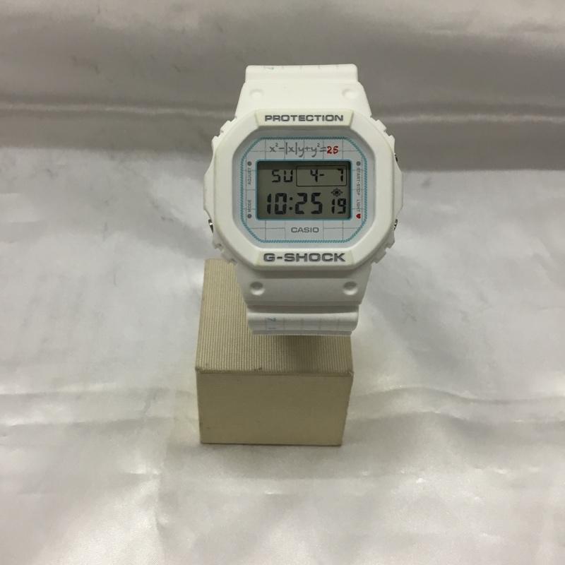 ジーショック G-SHOCK 腕時計 デジタル DW-5600LJ ラバーズコレクション ロゴ、文字 白 / ホワイト / メンズ USED 古着 中古 10109239