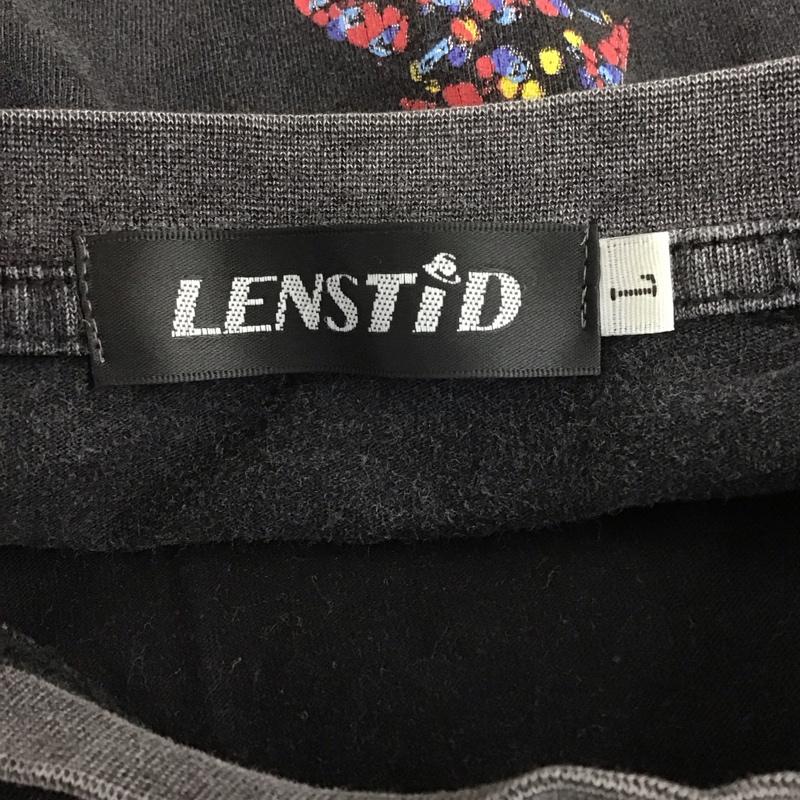 古着 USED Tシャツ 半袖 半袖カットソー プリントTシャツ クルーネックカットソー L ロゴ、文字 黒 / ブラック /  メンズ USED 古着 中古 10110211