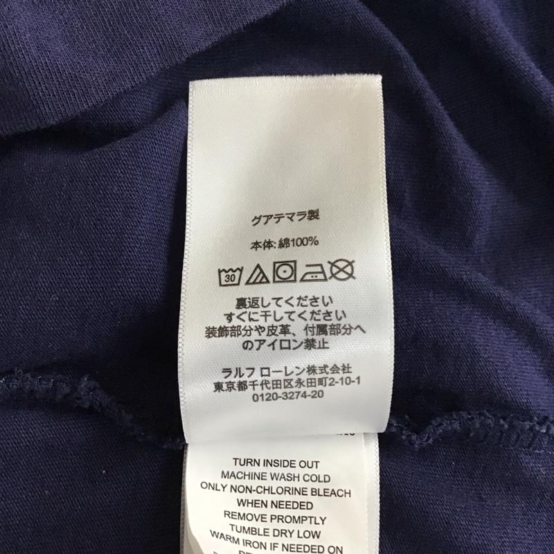 ポロラルフローレン POLO RALPH LAUREN Tシャツ 半袖 ポロベア L プリント 紺 / ネイビー / メンズ USED 古着 中古 10119822