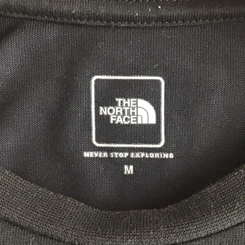 ザノースフェイス THE NORTH FACE Tシャツ 半袖 NTW31904 S/S TNF ROCK 3D Tee M ロゴ、文字 X プリント 黒 / ブラック / レディース USED 古着 中古 10130285