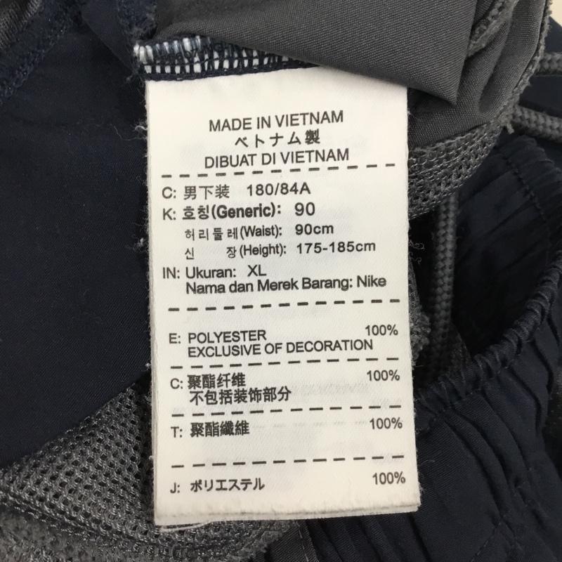 ナイキ NIKE パンツ ショートパンツ ショートパンツ ハーフパンツ カジュアルパンツ スポーツウェア XL ロゴ、文字 灰 / グレー / X 紺 / ネイビー / メンズ USED 古着 中古 10108783