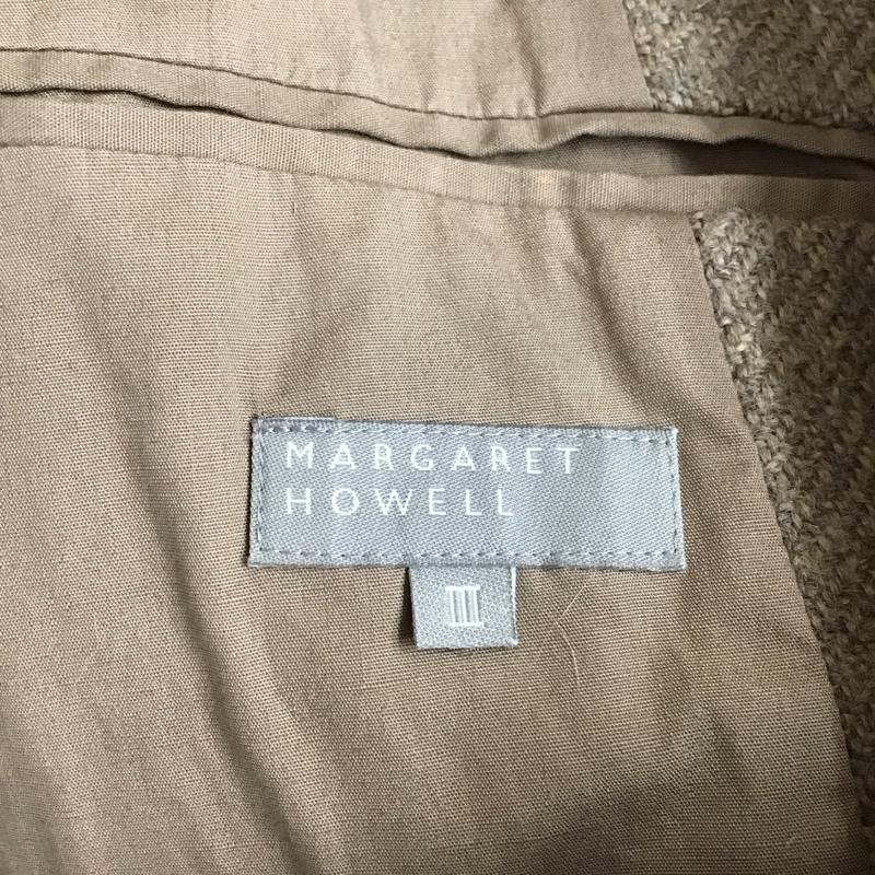 マーガレットハウエル MARGARET HOWELL ジャケット、上着 ジャケット、ブレザー MHW0152 ウール 3 無地 ベージュ / ベージュ / レディース USED 古着 中古 10116496