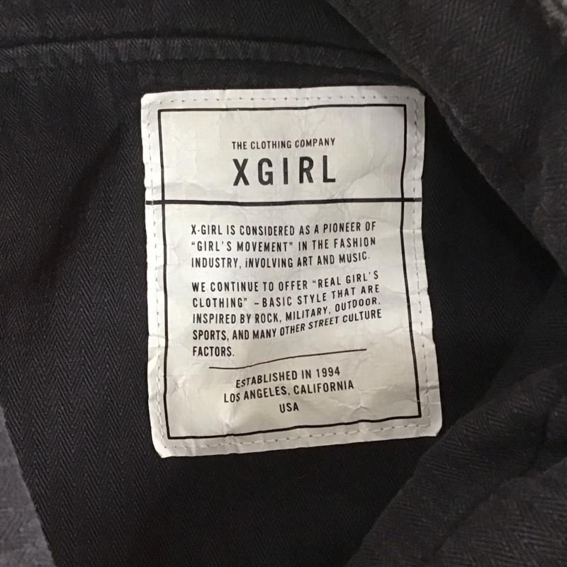 エックスガール X-girl ジャケット、上着 ジャケット、ブレザー 05181507 MILITARY JACKET 1 無地 黒 / ブラック / レディース USED 古着 中古 10126590
