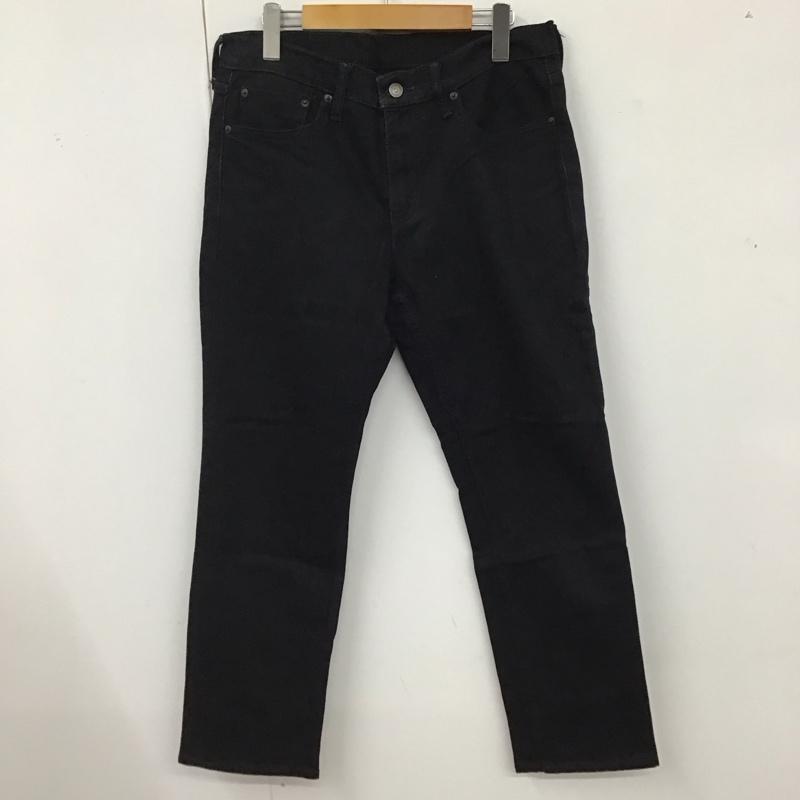リーバイストラウスアンドコー Levi Strauss & co. パンツ デニム、ジーンズ デニムパンツ スリムパンツ ストレッチパンツ ジーンズ 32インチ 無地 黒 / ブラック /  メンズ USED 古着 中古 10123142