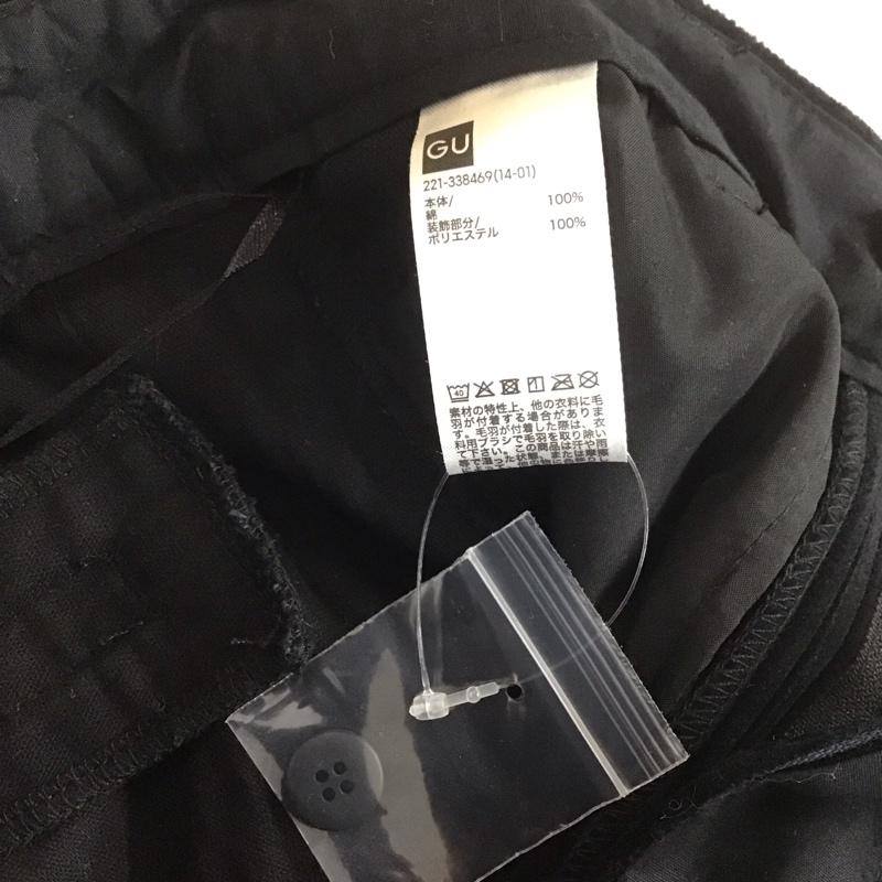 ジーユー GU ボトムス ボトムス コーデュロイワイドパンツ UNDERCOVER L 無地 黒 / ブラック / レディース USED 古着 中古 10108100