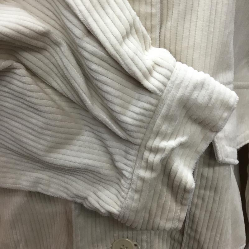 ダブルクローゼット w closet ジャケット、上着 ジャケット、ブレザー 333106 コーデュロイ FREE 無地 アイボリー / アイボリー / レディース USED 古着 中古 10107313