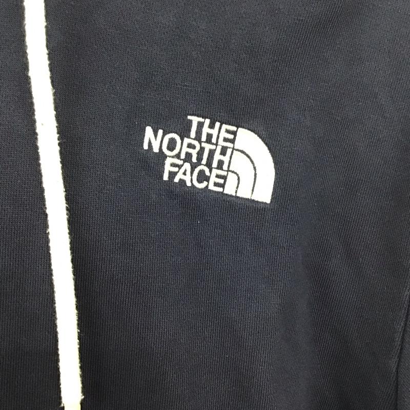 ザノースフェイス THE NORTH FACE パーカー 長袖 nm5pn90d コットンベーシックフーディ プルオーバーパーカー M ロゴ、文字 紺 / ネイビー / メンズ USED 古着 中古 10131389