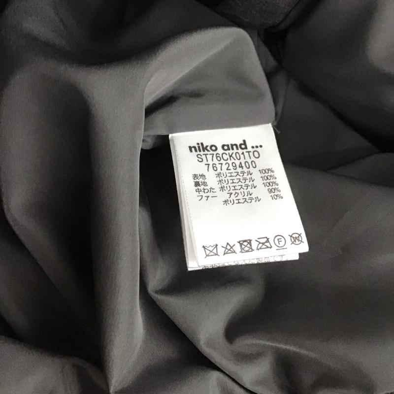 ニコアンド niko and... ジャケット、上着 ジャンパー、ブルゾン M 無地 黒 / ブラック / レディース USED 古着 中古 10145040