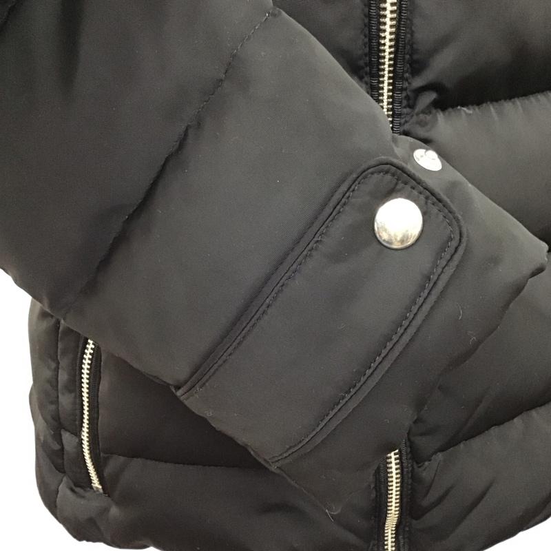 ザラ ZARA ジャケット、上着 ジャンパー、ブルゾン ジップアップジャケット ジャンパー ジャケット ダウンジャケット アウター S 無地 黒 / ブラック / レディース USED 古着 中古 10122799