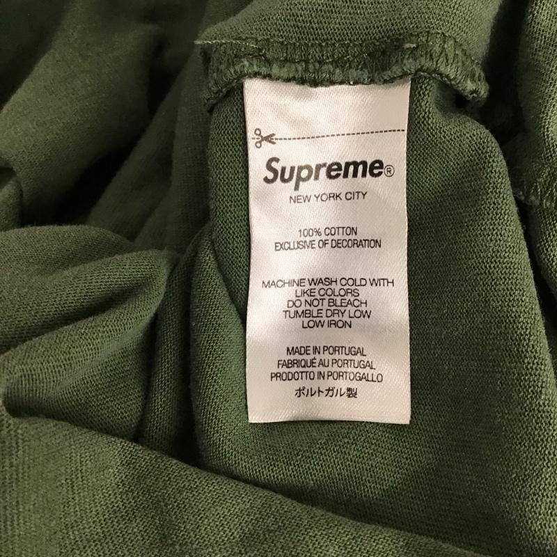 シュプリーム Supreme Tシャツ 半袖 XL 無地 カーキ / カーキ / メンズ USED 古着 中古 10121765
