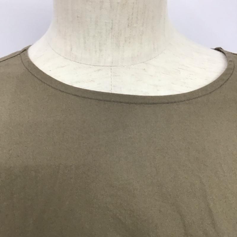 ジムフレックス GYMPHLEX ワンピース ロングスカート TY42-116-01 長袖 ワンポイント ベージュ / ベージュ /  レディース USED 古着 中古 10133365