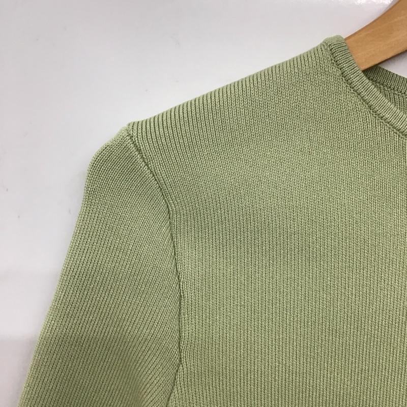 ザラ ZARA ジャケット、上着 ジャケット、ブレザー 4192 003 511 ノーカラー カーディガン M 無地 薄緑 / ライトグリーン / レディース USED 古着 中古 10139583