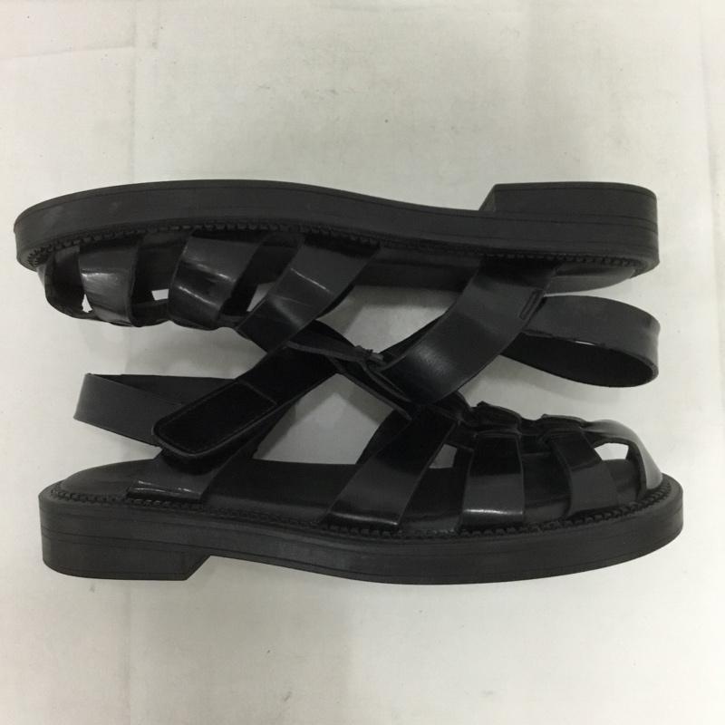 ザラ ZARA サンダル サンダル 3504 710 040 グルカサンダル EU38 無地 黒 / ブラック / レディース USED 古着 中古 10133188
