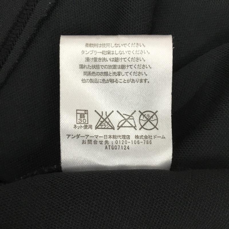 アンダーアーマー UNDER ARMOUR タンクトップ タンクトップ ノースリーブカットソー ロゴタンクトップ スポーツウェア S ロゴ、文字 黒 / ブラック / レディース USED 古着 中古 10113334