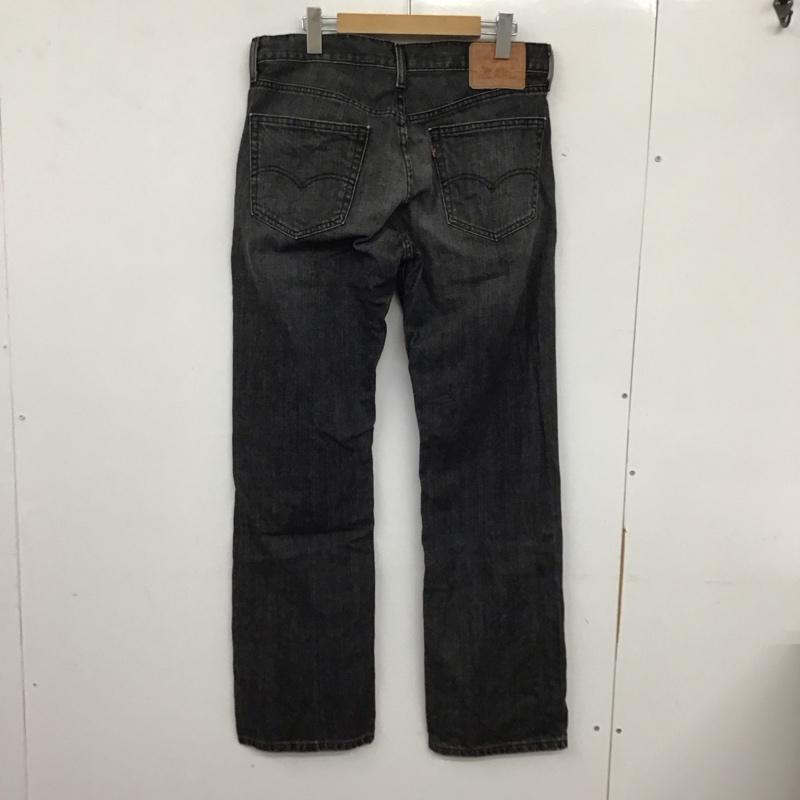 リーバイストラウスアンドコー Levi Strauss & co. パンツ デニム、ジーンズ デニムパンツ ワイドパンツ カジュアルパンツ 32インチ 無地 黒 / ブラック / メンズ USED 古着 中古 10134570