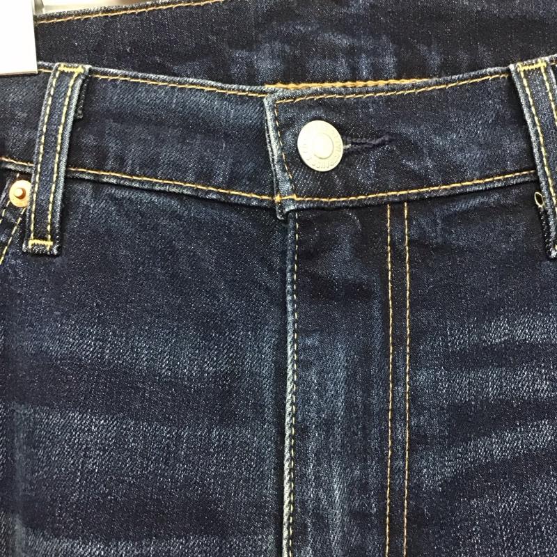 リーバイストラウスアンドコー Levi Strauss & co. パンツ デニム、ジーンズ デニムパンツ ワイドパンツ カジュアルパンツ ストレッチパンツ 36インチ 無地 インディゴ / インディゴ / メンズ USED 古着 中古 10132894