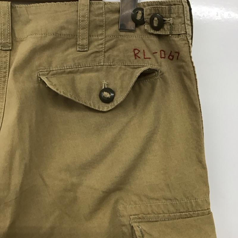 ポロバイラルフローレン Polo by RALPH LAUREN パンツ ワークパンツ、ペインターパンツ ワークパンツ 32インチ ロゴ、文字 ベージュ / ベージュ / メンズ USED 古着 中古 10130708