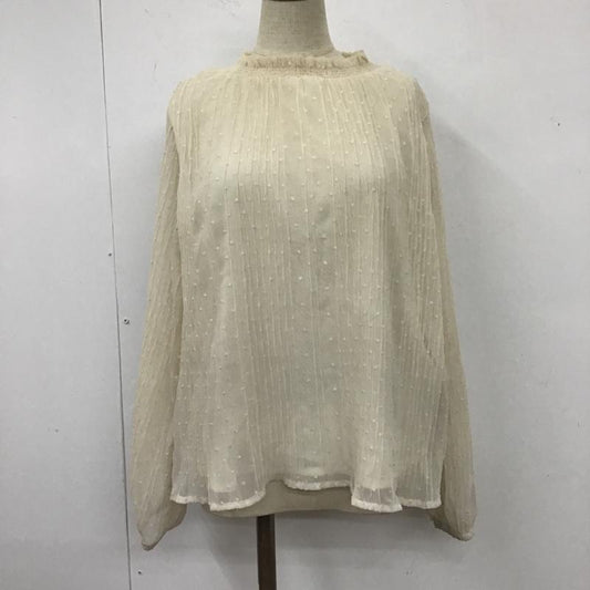 アルシーヴ archives カットソー 長袖 M 無地 アイボリー / アイボリー /  レディース USED 古着 中古 10105885