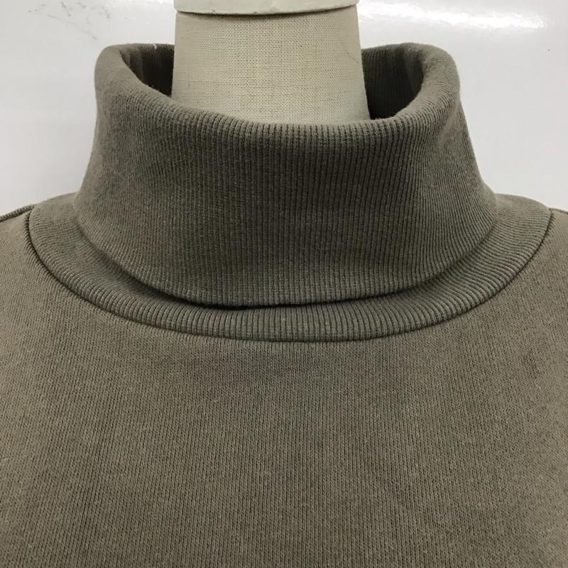 フリークスストア FREAK S STORE トレーナー 長袖 1322248901233 ヘビーウェイトタートルネックスウェット 長袖トレーナー FREE 無地 灰 / グレー / レディース USED 古着 中古 10121039