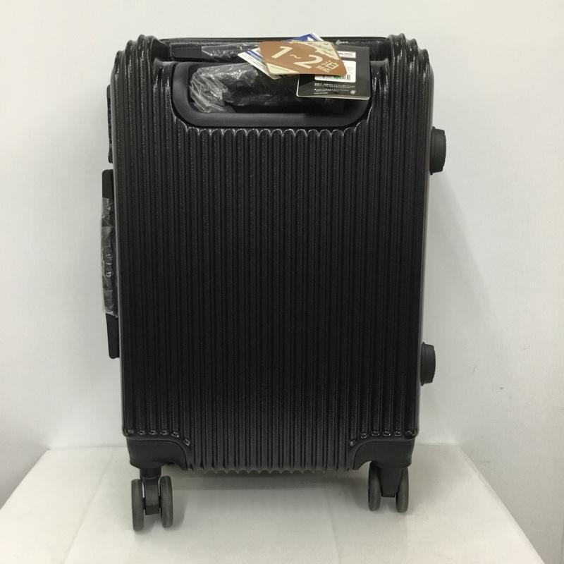 マキコーポレーション MAKI CORPORATION スーツケース、トランク スーツケース、トランク 5401-48 機内持込サイズ タグ付き キャリーケース 無地 黒 / ブラック / メンズ USED 古着 中古 10131642
