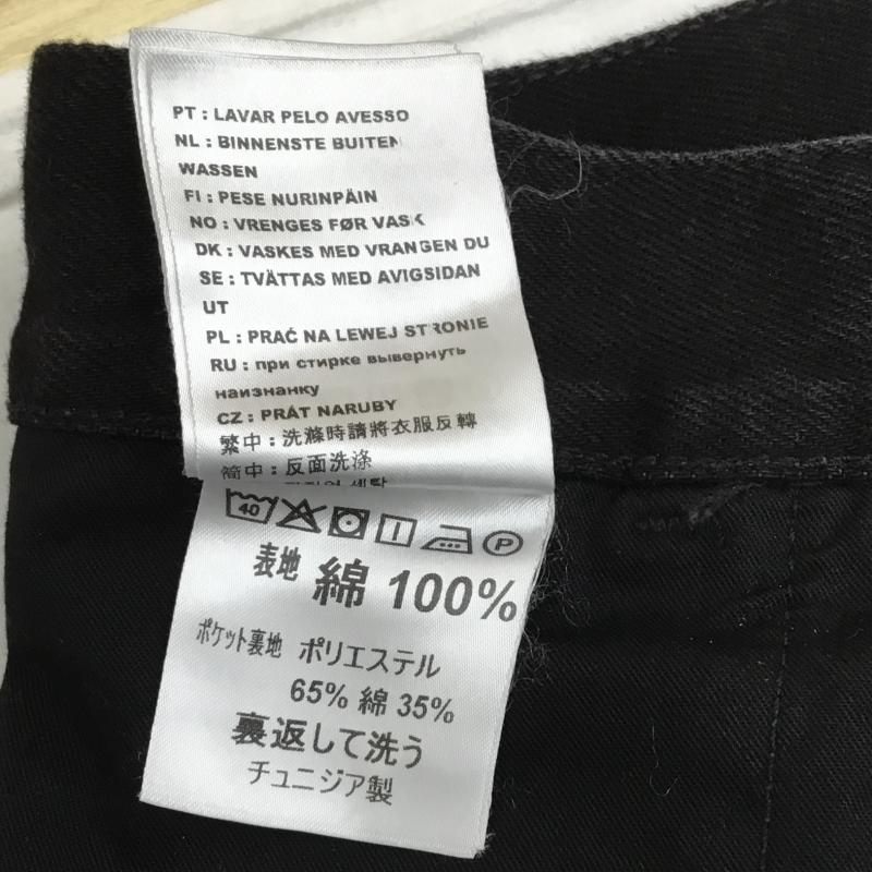 カーハート Carhartt パンツ ワークパンツ、ペインターパンツ Carhartt SINGLE KNEE PANT 34 ワンポイント 黒 / ブラック / メンズ USED 古着 中古 10127629