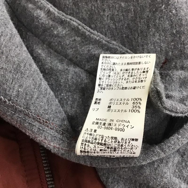 アルファ ALPHA ジャケット、上着 ジャンパー、ブルゾン TA1065-8206 MA-1 M 無地 えんじ / ワインレッド / メンズ USED 古着 中古 10108250