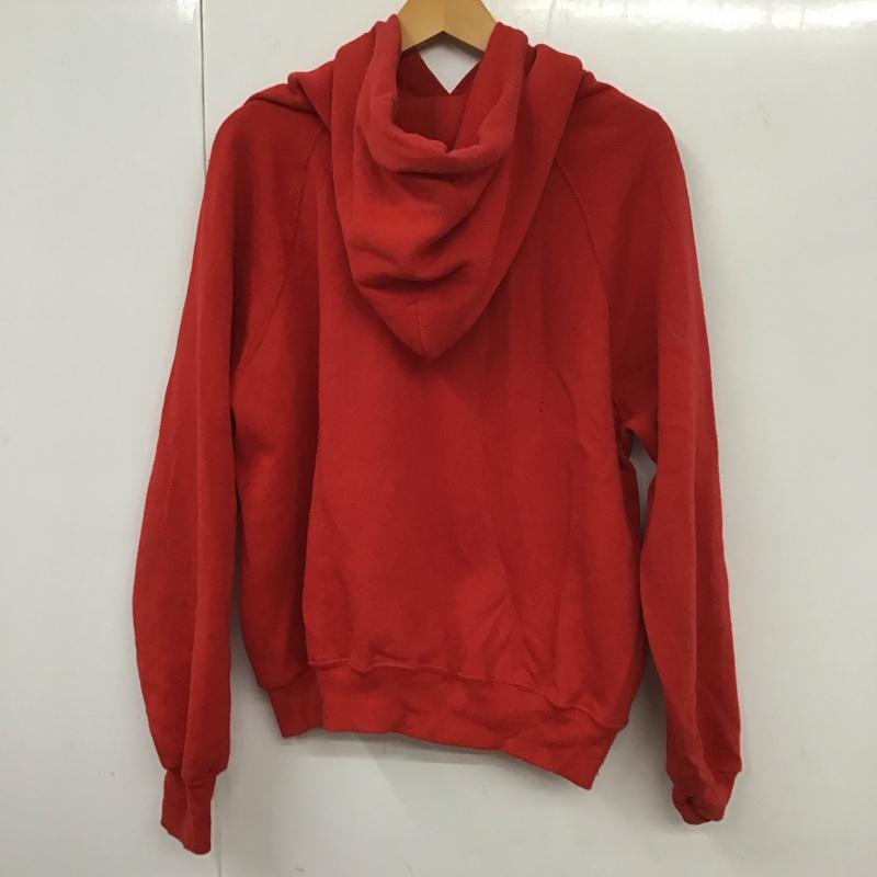 古着 USED パーカー 長袖 長袖パーカー プルオーバーパーカー スウェット 90s L 無地 赤 / レッド / メンズ USED 古着 中古 10131377