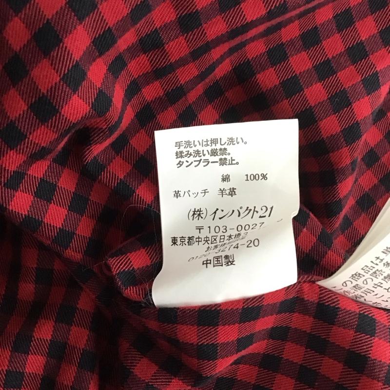 ラルフローレン RALPHLAUREN シャツ、ブラウス 長袖 長袖シャツ カラーシャツ ポケットシャツ 長袖カットソー チェックシャツ チェック 黒 / ブラック / X 赤 / レッド /  メンズ USED 古着 中古 10110931