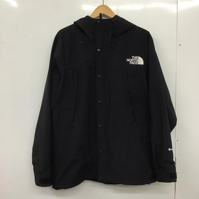 ザノースフェイス THE NORTH FACE ジャケット、上着 ジャケット、ブレザー np62236 MountainLightJacket ジップアップパーカージャケット アウター L ロゴ、文字 黒 / ブラック / メンズ USED 古着 中古 10139174