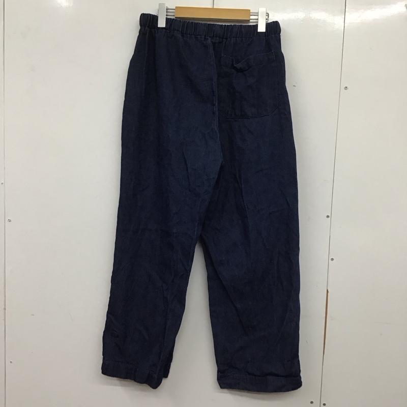 フリークスストア FREAK S STORE パンツ デニム、ジーンズ デニムパンツ ワイドパンツ カジュアルパンツ L 無地 インディゴ / インディゴ / メンズ USED 古着 中古 10138428