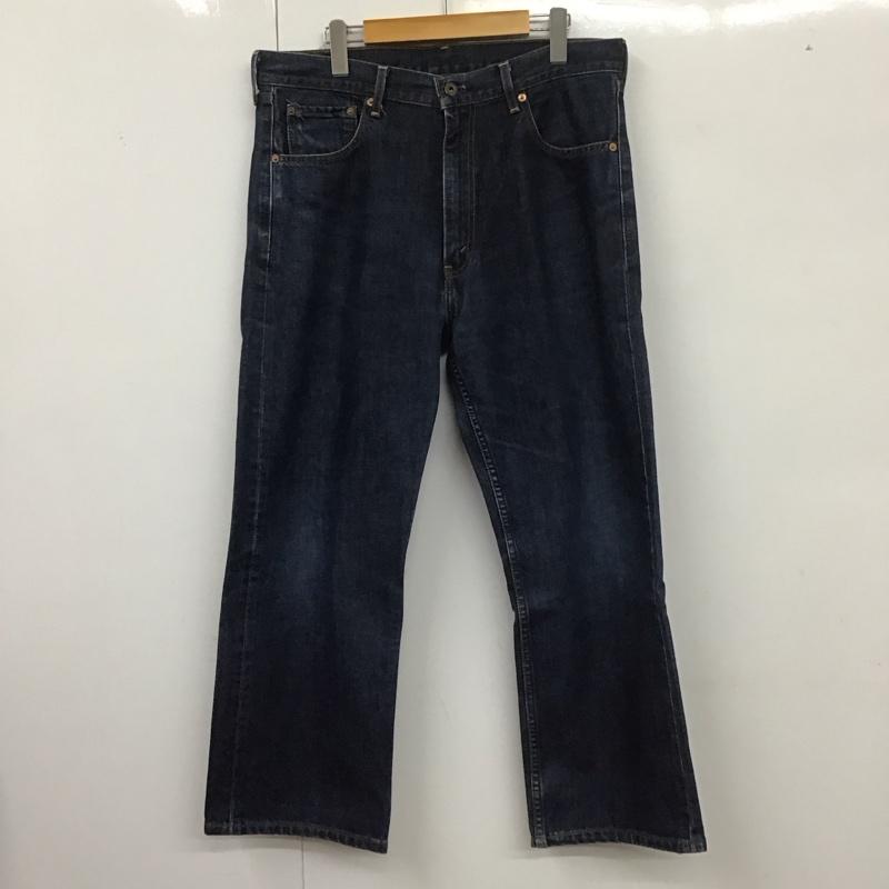 リーバイストラウスアンドコー Levi Strauss & co. パンツ デニム、ジーンズ デニムパンツ ワイドパンツ カジュアルパンツ ストレートパンツ 36インチ 無地 インディゴ / インディゴ /  メンズ USED 古着 中古 10127332