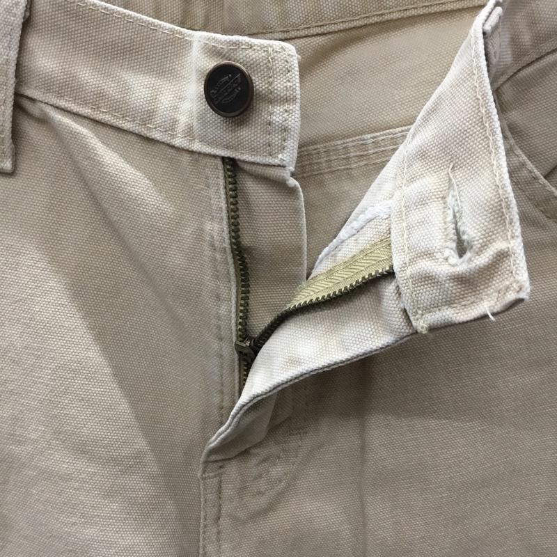 ディッキーズ Dickies パンツ ワークパンツ、ペインターパンツ ワークパンツ ワイドパンツ カジュアルパンツ 30インチ 無地 ベージュ / ベージュ /  メンズ USED 古着 中古 10122340