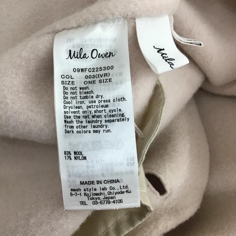 ミラオーウェン Mila Owen コート コート一般 09wfc225300 ロングコート アウター ロングカラージャケット 無地 マルチカラー / マルチカラー / レディース USED 古着 中古 10119063