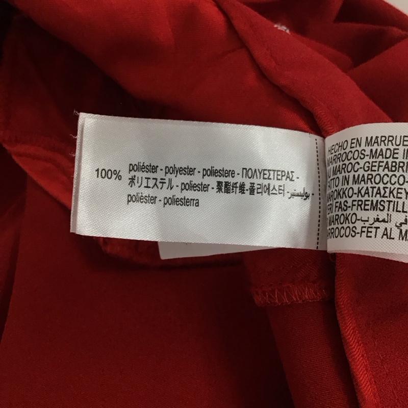 ザラ ZARA パンツ スラックス S 無地 赤 / レッド / レディース USED 古着 中古 10137774