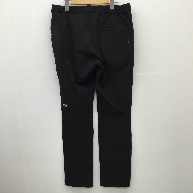 ミレー MILLET パンツ ワークパンツ、ペインターパンツ MIV01811 モンテローザ パンツ ネオ トレッキングパンツ L ロゴ、文字 黒 / ブラック /  メンズ USED 古着 中古 10124454