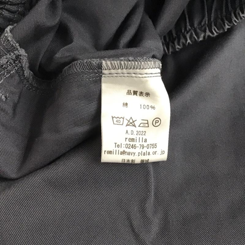 レミーラ remilla パンツ ワークパンツ、ペインターパンツ ワークパンツ ワイドパンツ カジュアルパンツ M 無地 紺 / ネイビー / メンズ USED 古着 中古 10149279