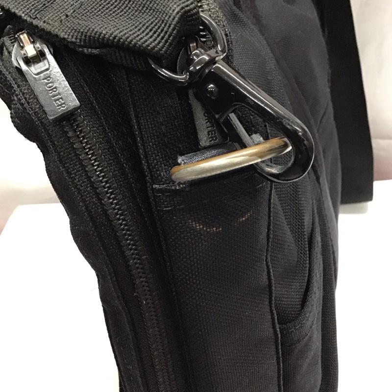 ポーター PORTER ブリーフケース、書類かばん ブリーフケース、書類かばん ビジネスバッグ ショルダー 2WAY ロゴ、文字 黒 / ブラック / メンズ USED 古着 中古 10116448