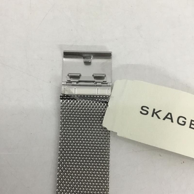 スカーゲン SKAGEN 腕時計 アナログ(クォーツ式) SKW6396 HOLST 箱有 ロゴ、文字 銀 / シルバー / メンズ USED 古着 中古 10127314