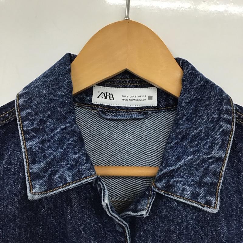 ザラ ZARA サロペット・オーバーオール サロペット、オーバーオール デニム S 無地 インディゴ / インディゴ / レディース USED 古着 中古 10137429