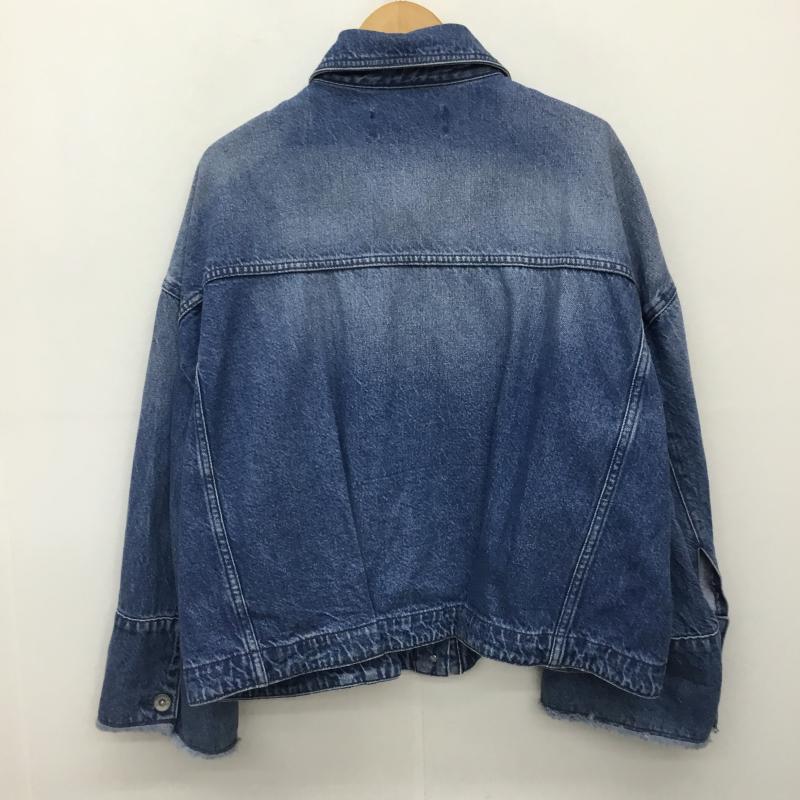 ジーナシス JEANASIS ジャケット、上着 ジャケット、ブレザー FREE 無地 青 / ブルー / レディース USED 古着 中古 10138265