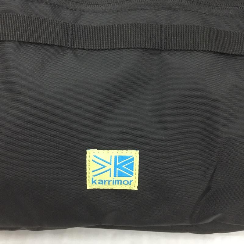 カリマー Karrimor ショルダーバッグ ショルダーバッグ 501114 VTショルダーR ロゴ、文字 黒 / ブラック / メンズ USED 古着 中古 10124243