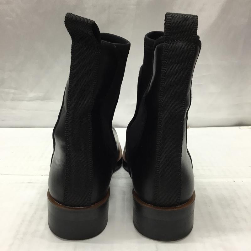 ザラ ZARA ブーツ ショートブーツ 3110 710 040 サイドゴア EU35 無地 黒 / ブラック / レディース USED 古着 中古 10117600