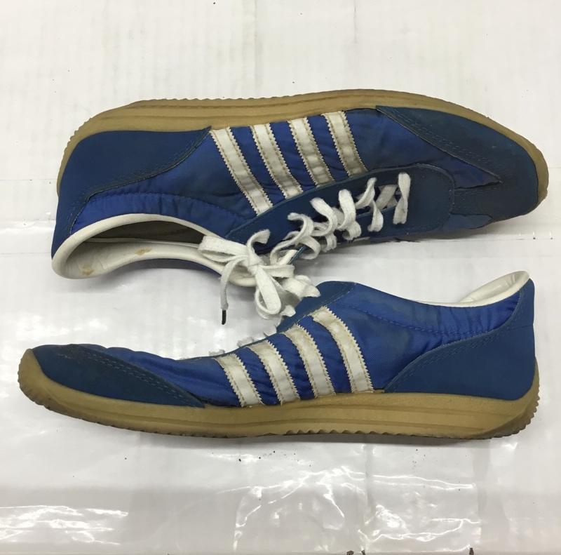 古着 USED スニーカー スニーカー 70年代 80年代 ランニングシューズ USA製 アメリカ製 ローカット 無地 青 / ブルー / X 白 / ホワイト / メンズ USED 古着 中古 10122218