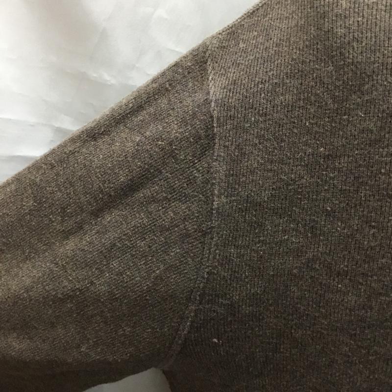 ポロラルフローレン POLO RALPH LAUREN ニット、セーター 長袖 ハーフジップ L ワンポイント 茶 / ブラウン / メンズ USED 古着 中古 10116126