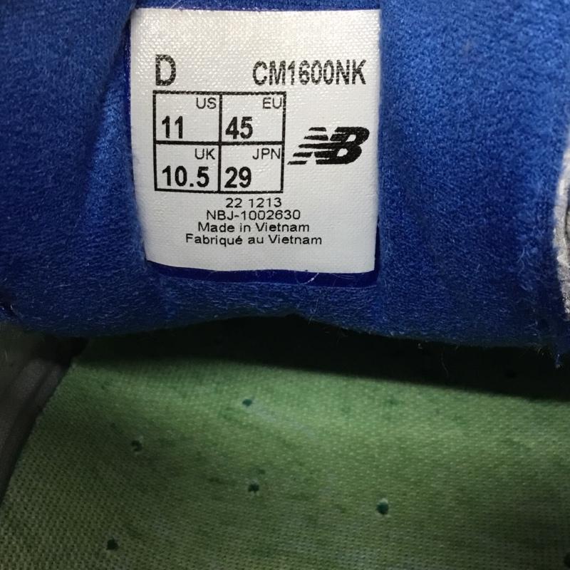 ニューバランス New Balance スニーカー スニーカー CM1600NK Nice Kicks 29cm 29.0cm ロゴ、文字 青 / ブルー / X 水色 / ライトブルー / メンズ USED 古着 中古 10113956